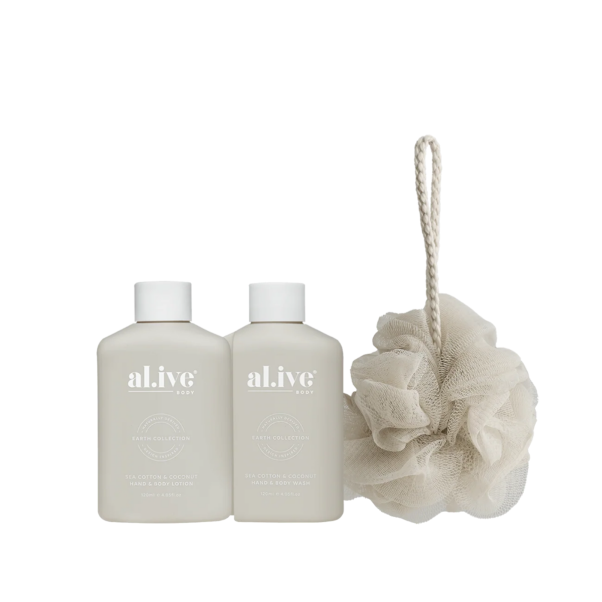 Holiday Body Care Travel Set Sea Cotton & Coconut