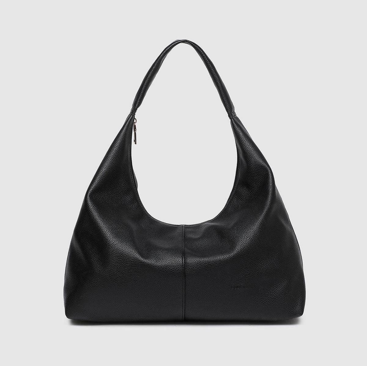 Valentina Slouch Shoulder Bag Black
