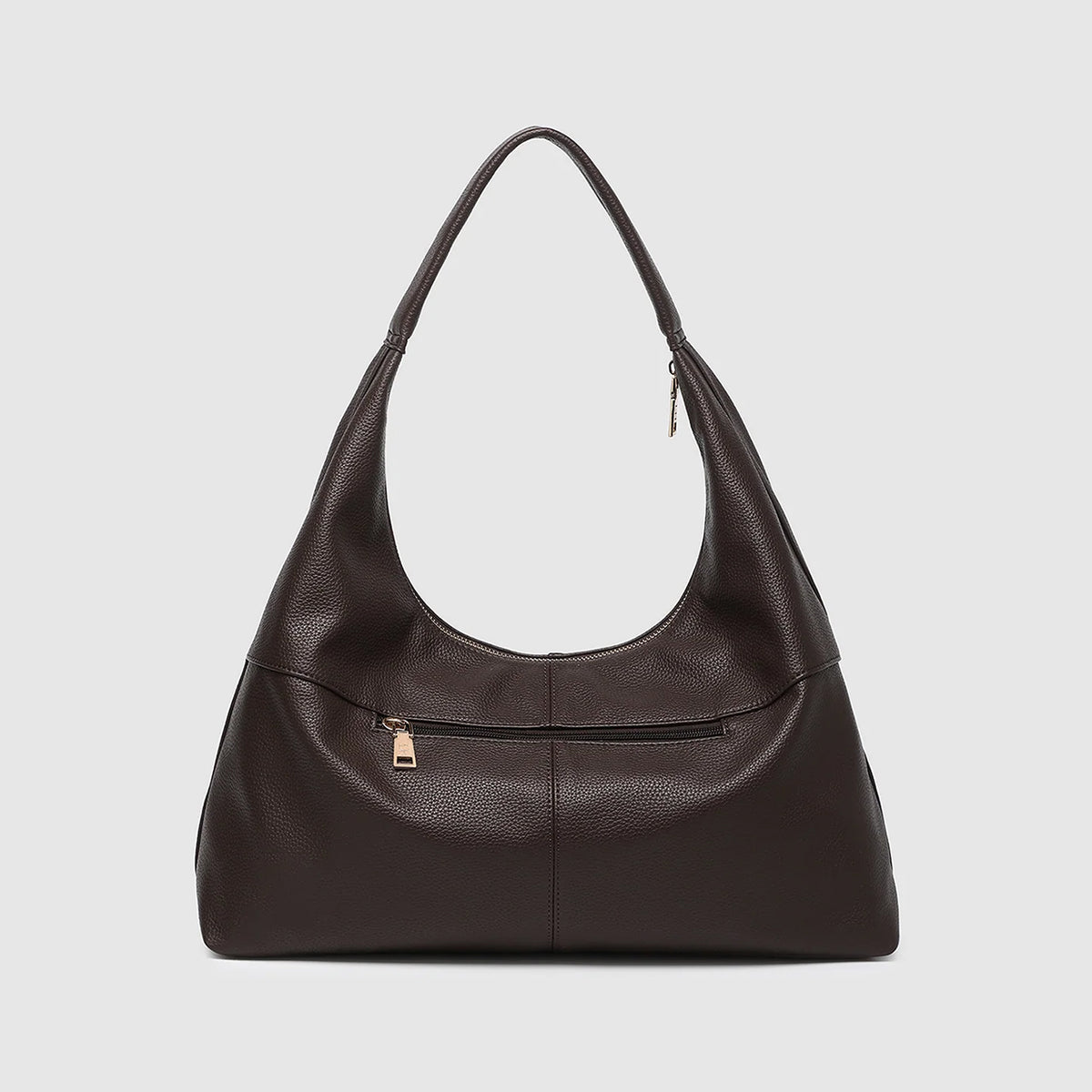 Valentina Slouch Shoulder Bag Chocolate