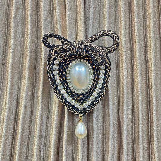 Victorian Heart Brooch