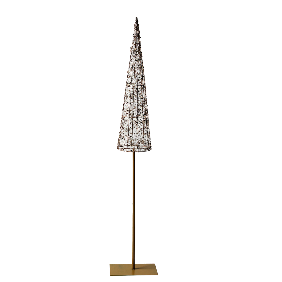Vienna Beaded Pole Tree w Lights