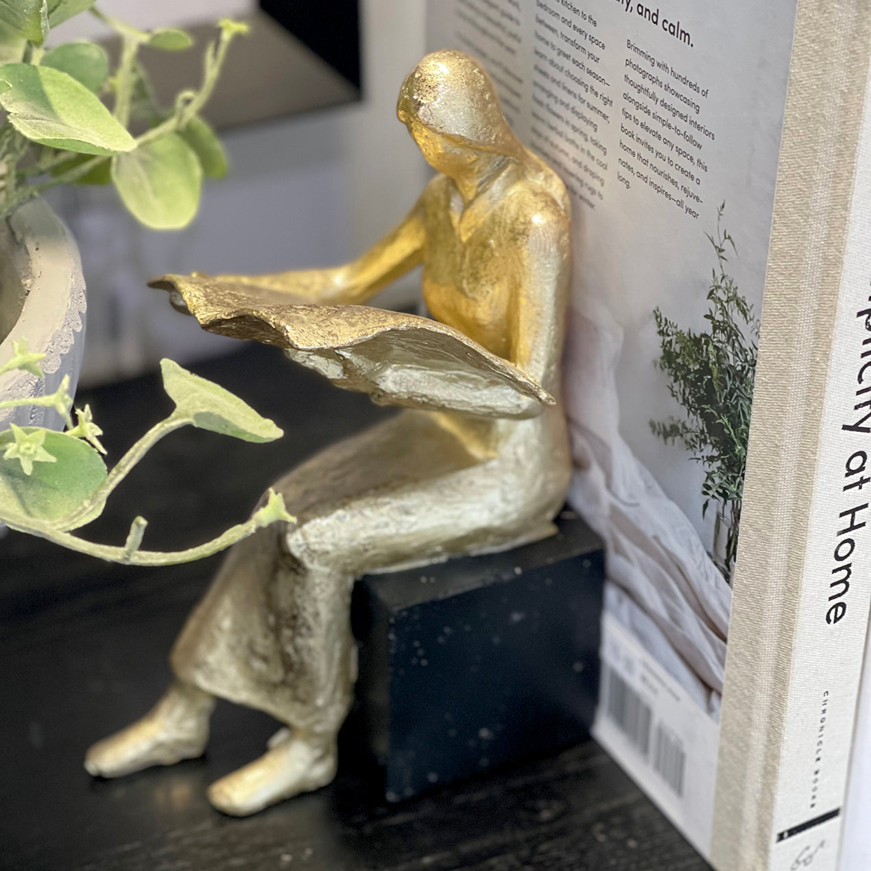 Couple Reading Bookends