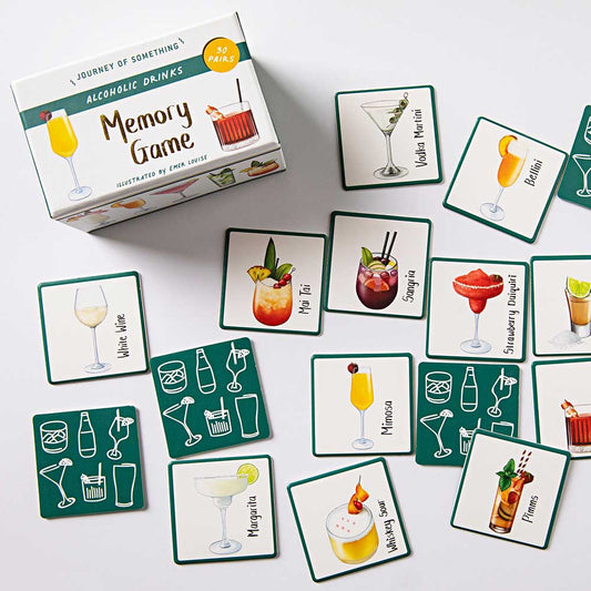 Alcoholic Drinks Memory Game