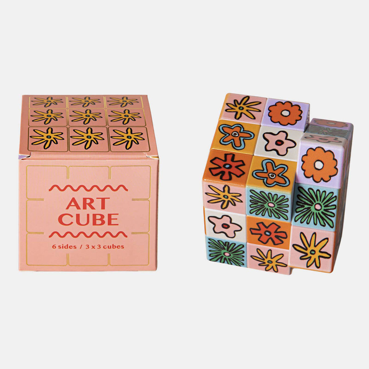 Art Cube Flower