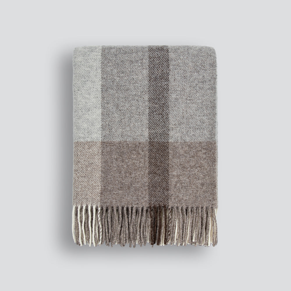 Brunswick Wool Throw Fawn