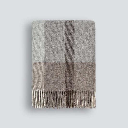 Brunswick Wool Throw Fawn