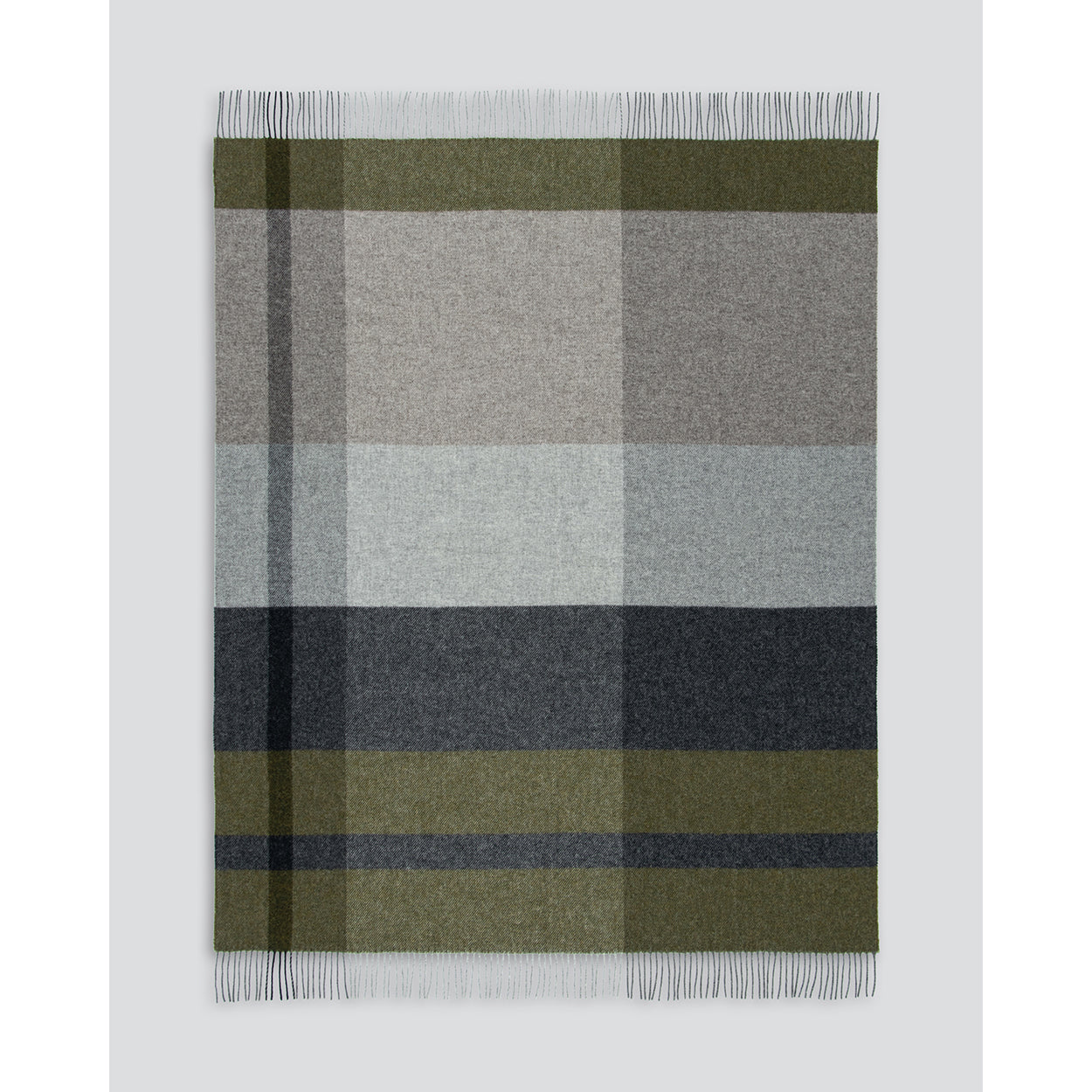 Brunswick Wool Throw Olive