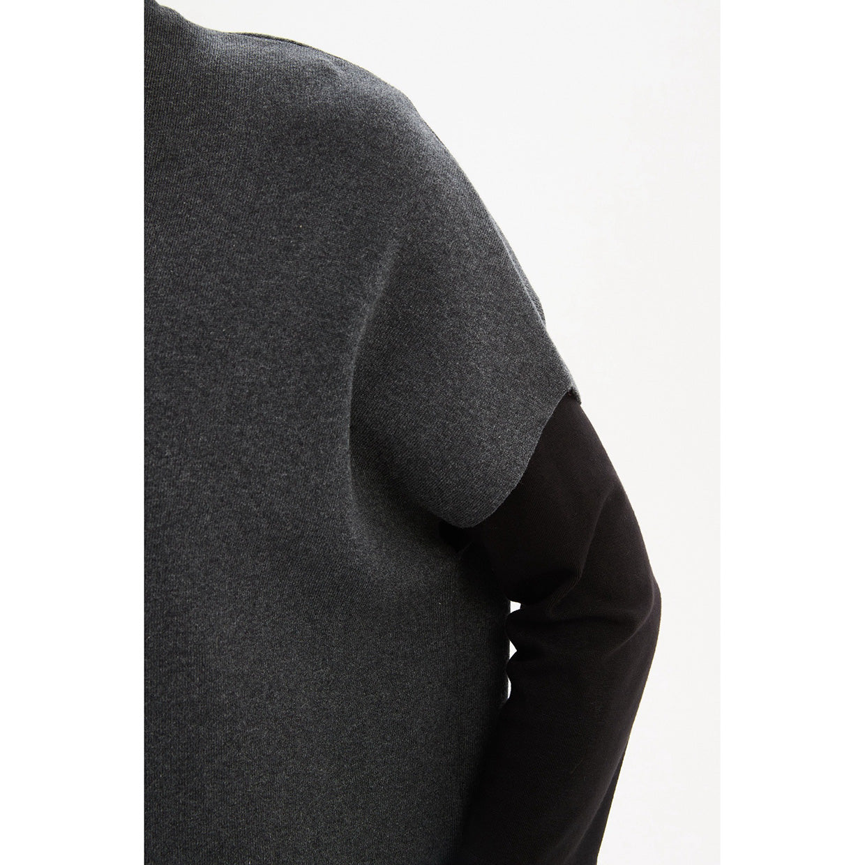 Button Up Knit Vest Charcoal