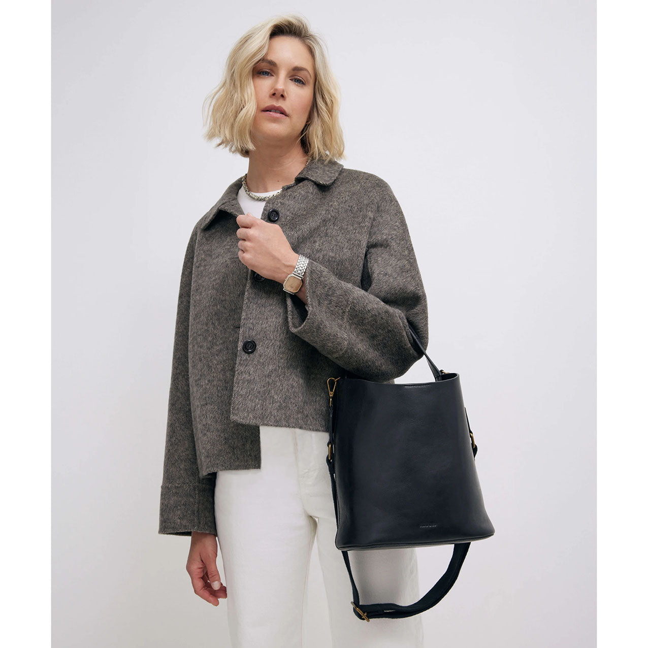 Carmen Bucket Bag Black