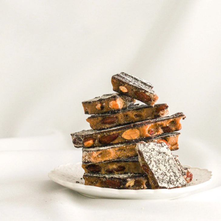 Dark Chocolate Almond Toffee