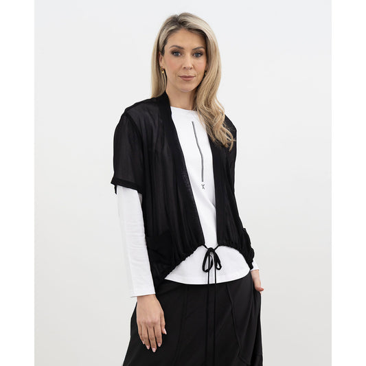 Dramatic Overcast Jacket Black