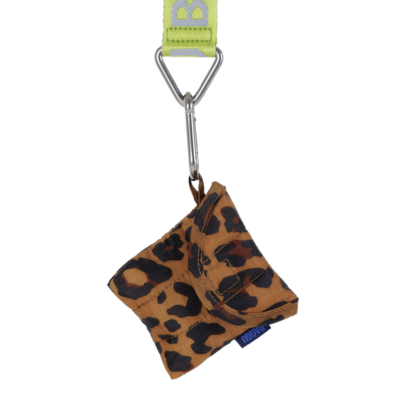 Baggu Puffy Earbuds Case Leopard