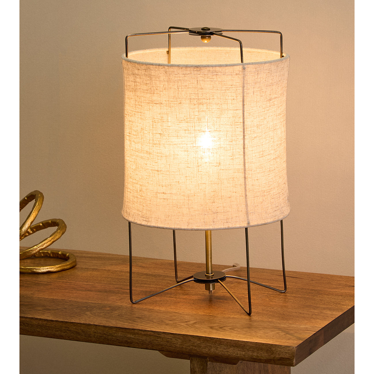 Paden Linen Table Lamp