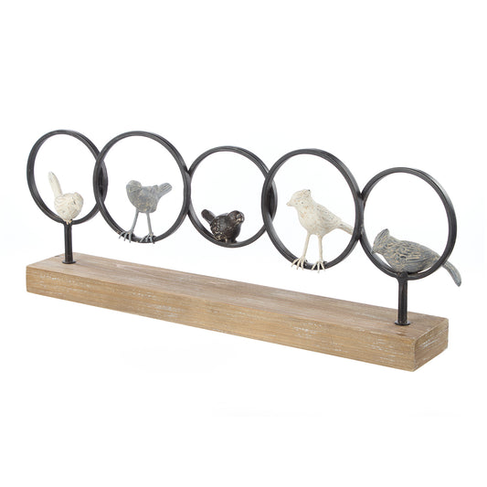 Eva Iron Bird Sculpture