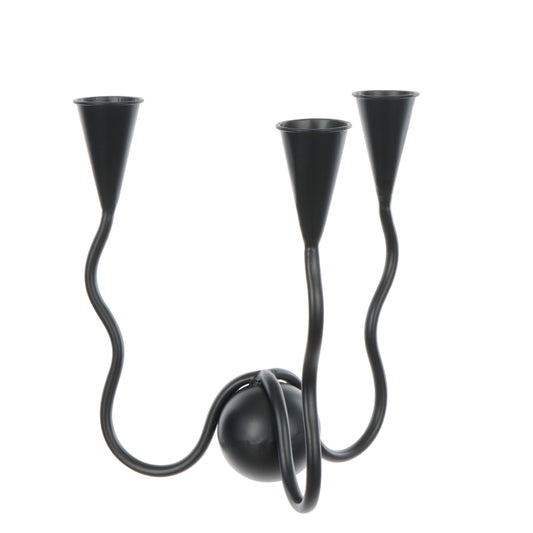 Henrik Candle Holder Black