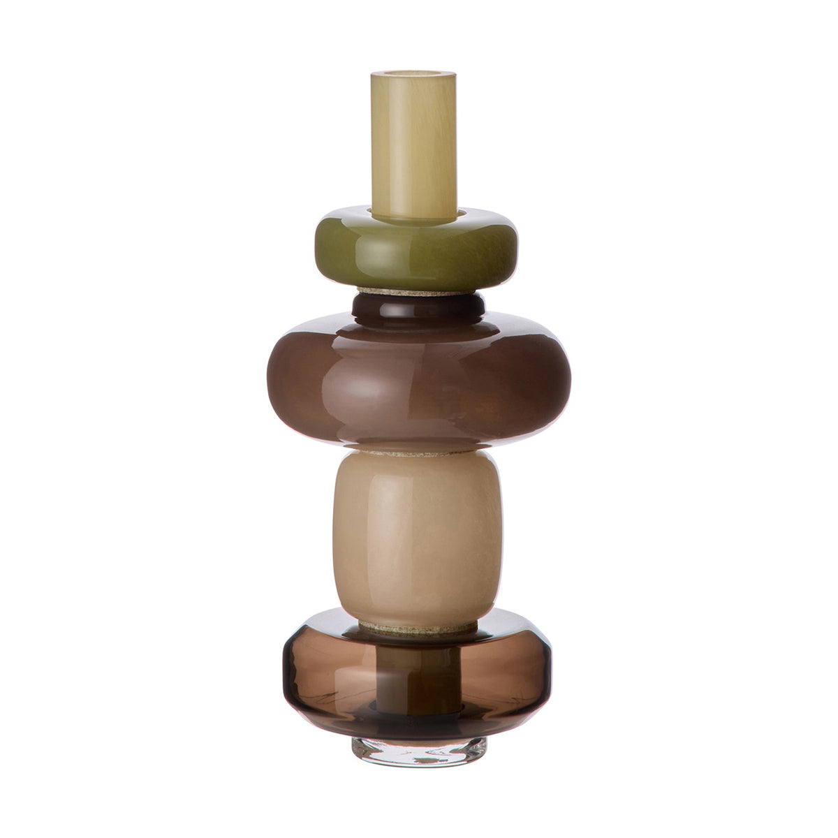 Tutti Vase Tonal Green