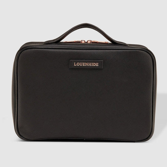 Georgie Cosmetic Case Black