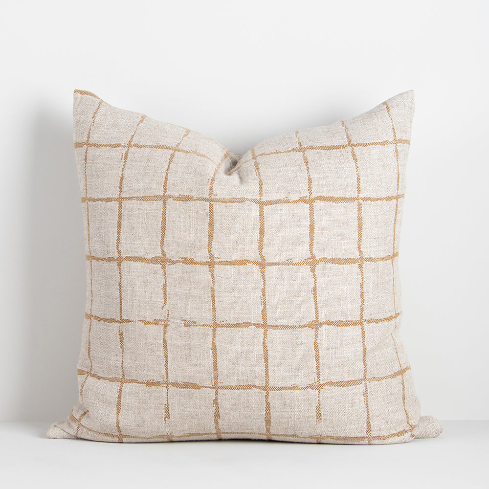 Harrison Cushion Ochre 55x55cm