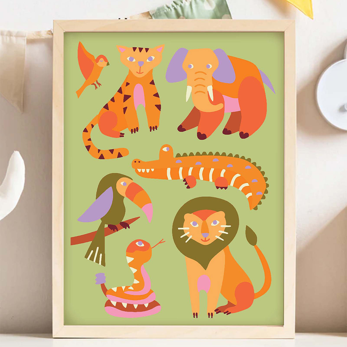 Paint by Numbers Little Safari