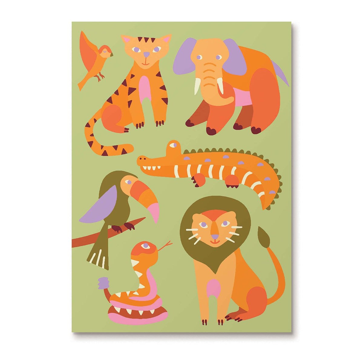 Paint by Numbers Little Safari
