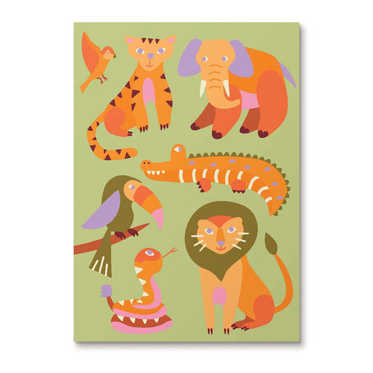Paint by Numbers Little Safari