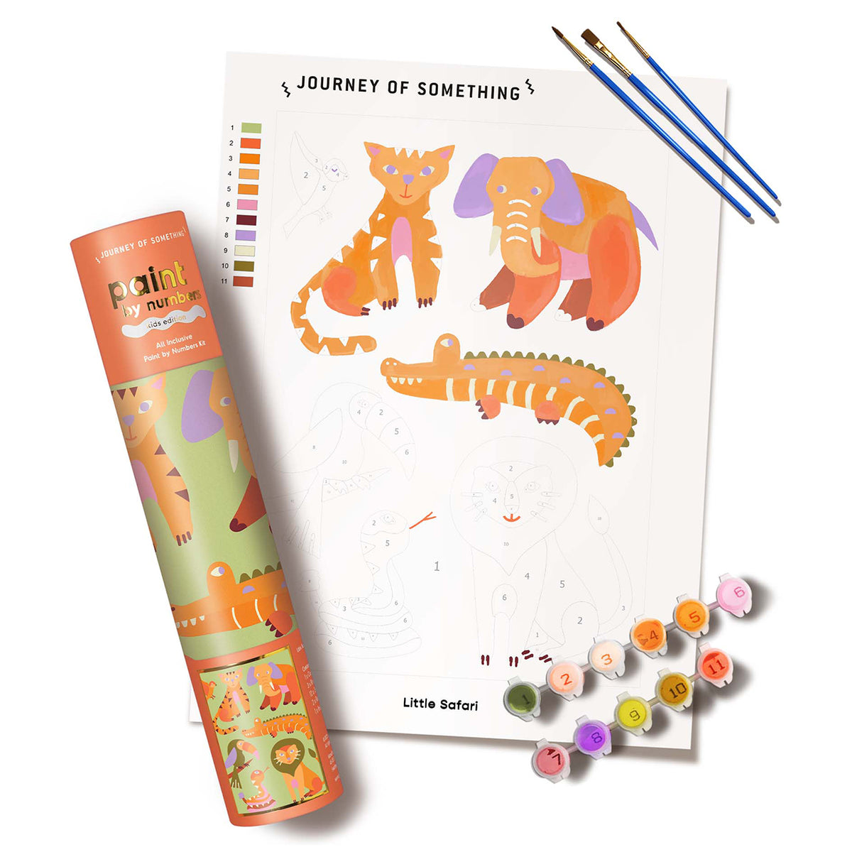 Paint by Numbers Little Safari