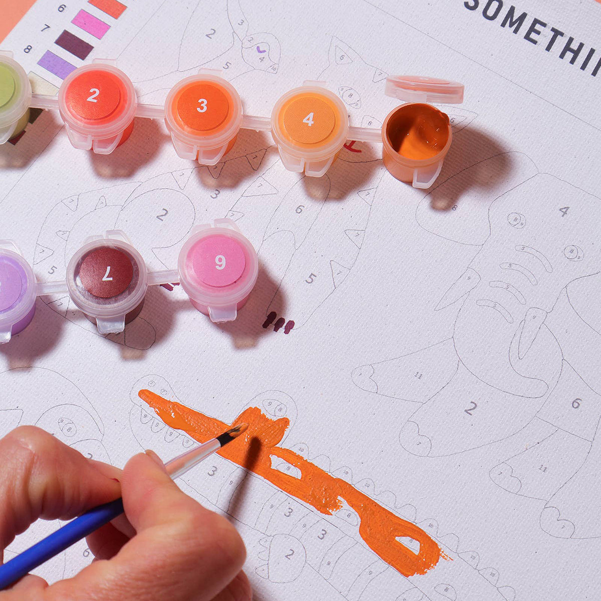 Paint by Numbers Little Safari