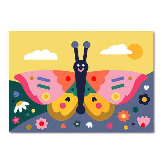 Paint by Numbers Spring Wings