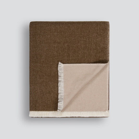 Langford Cotton Throw Coffee