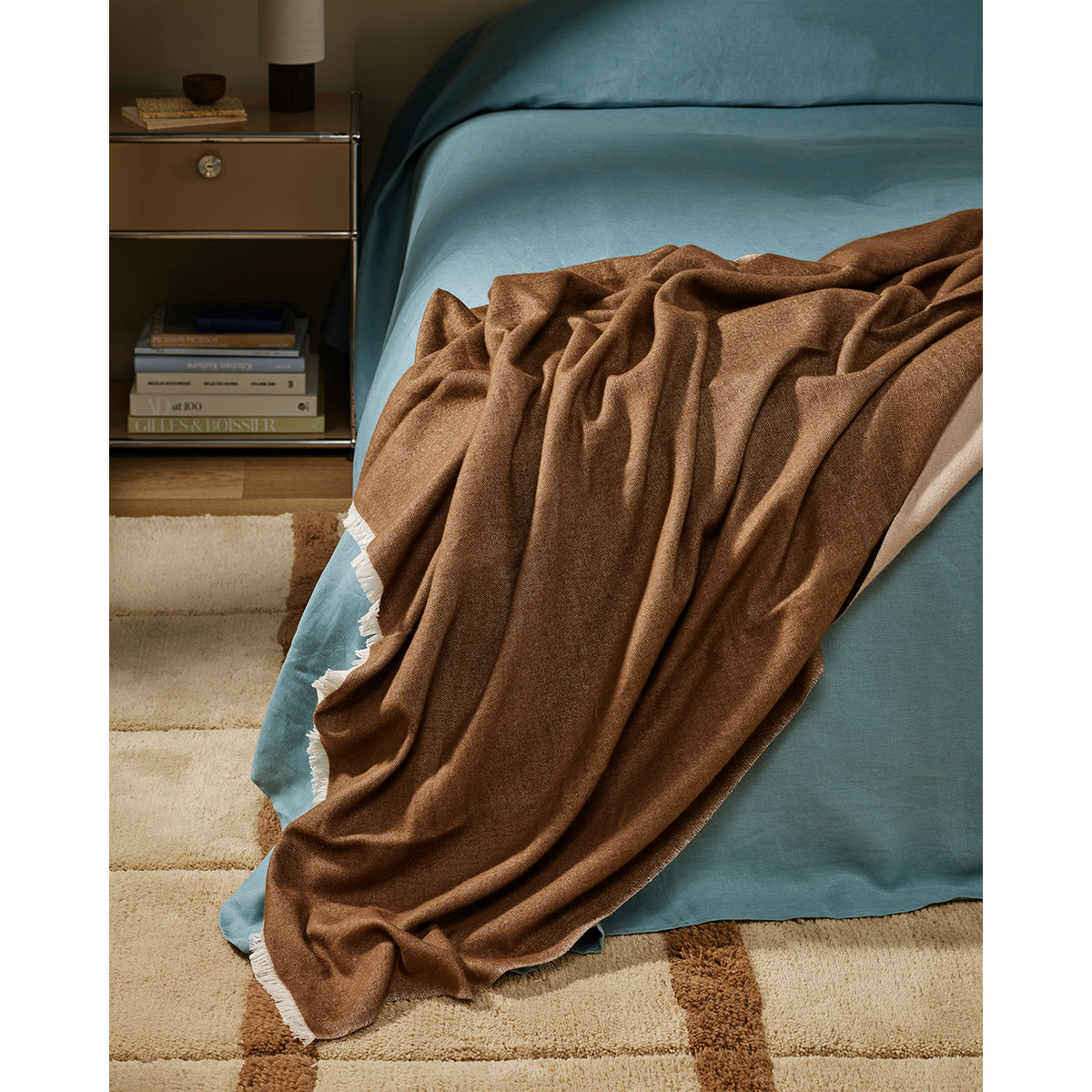 Langford Cotton Throw Coffee