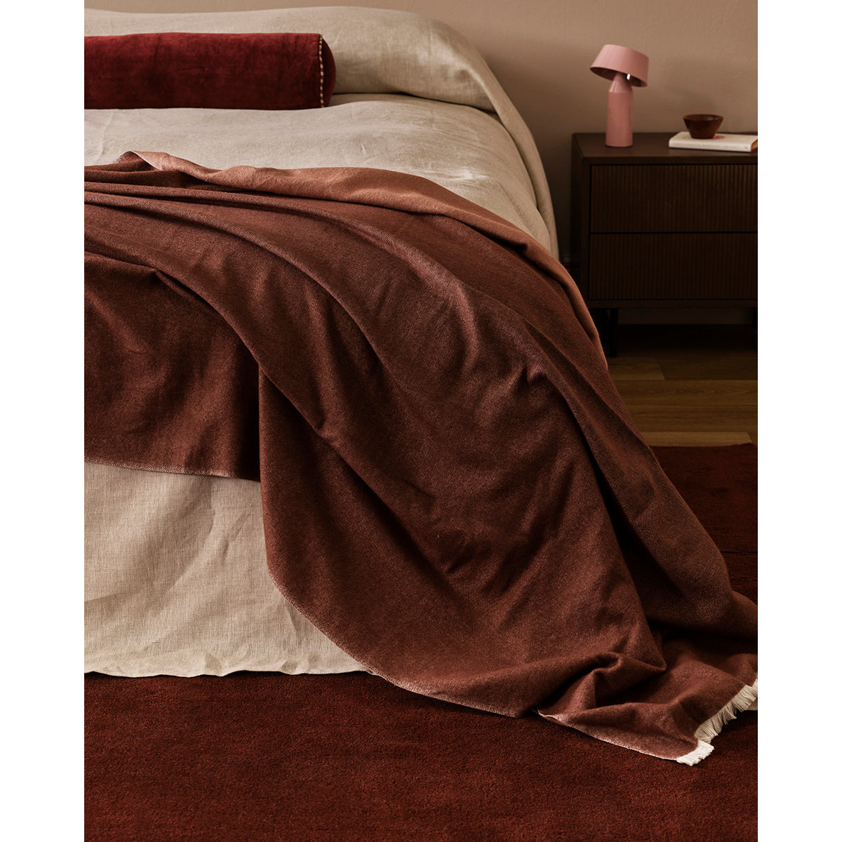 Langford Throw Raisin