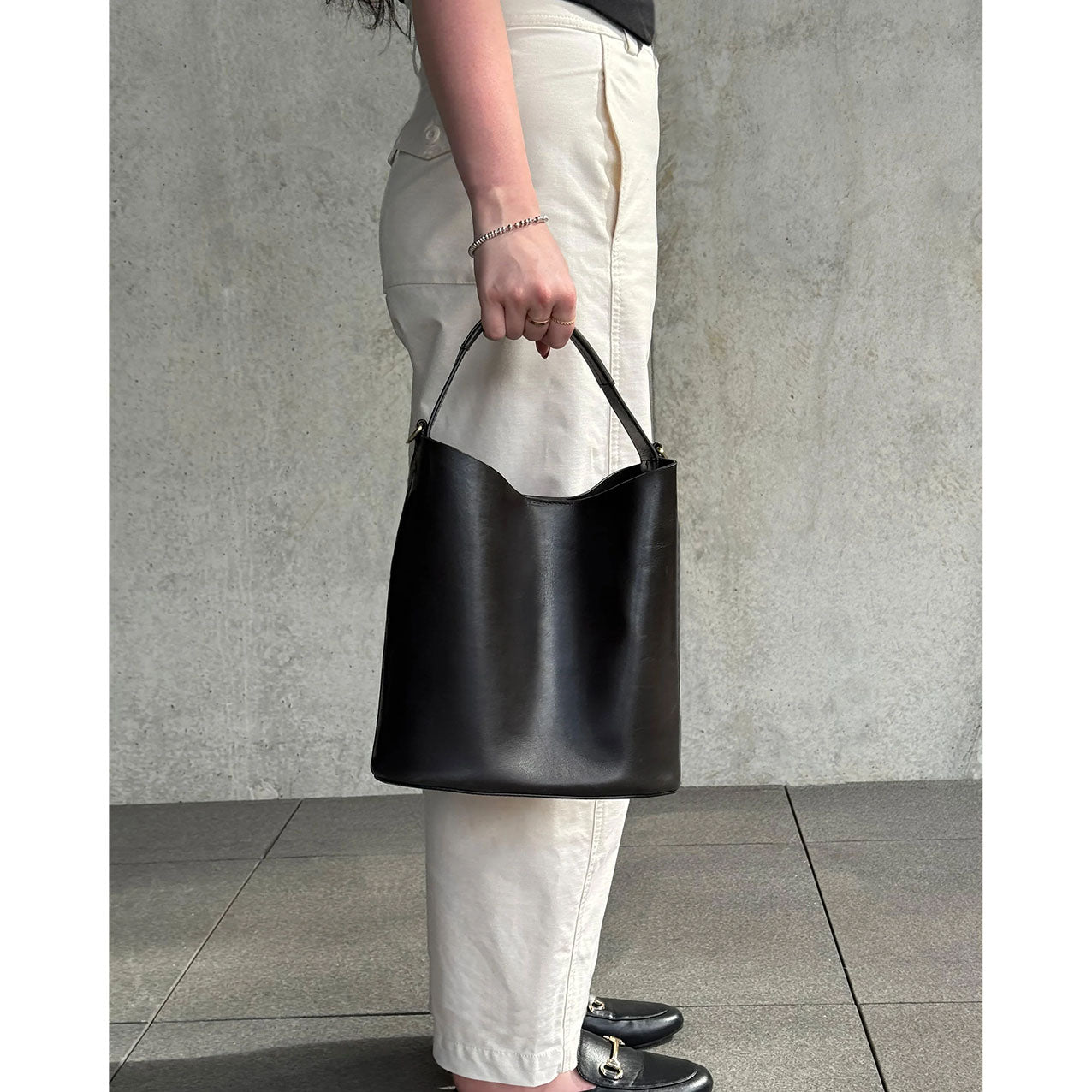 Carmen Bucket Bag Black