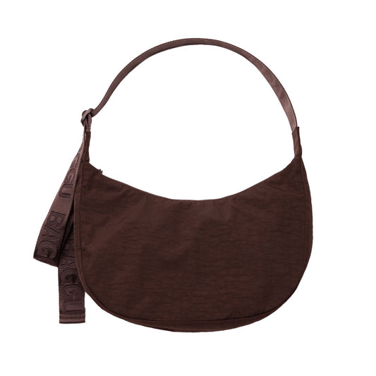 Baggu Medium Nylon Crescent Bag Coffee