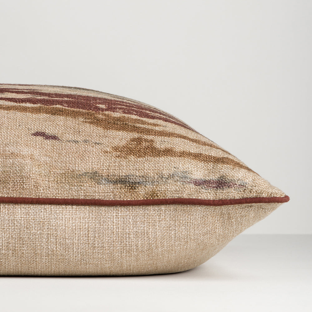 Nerida Aubergine Cushion w Feather Inner 55x55