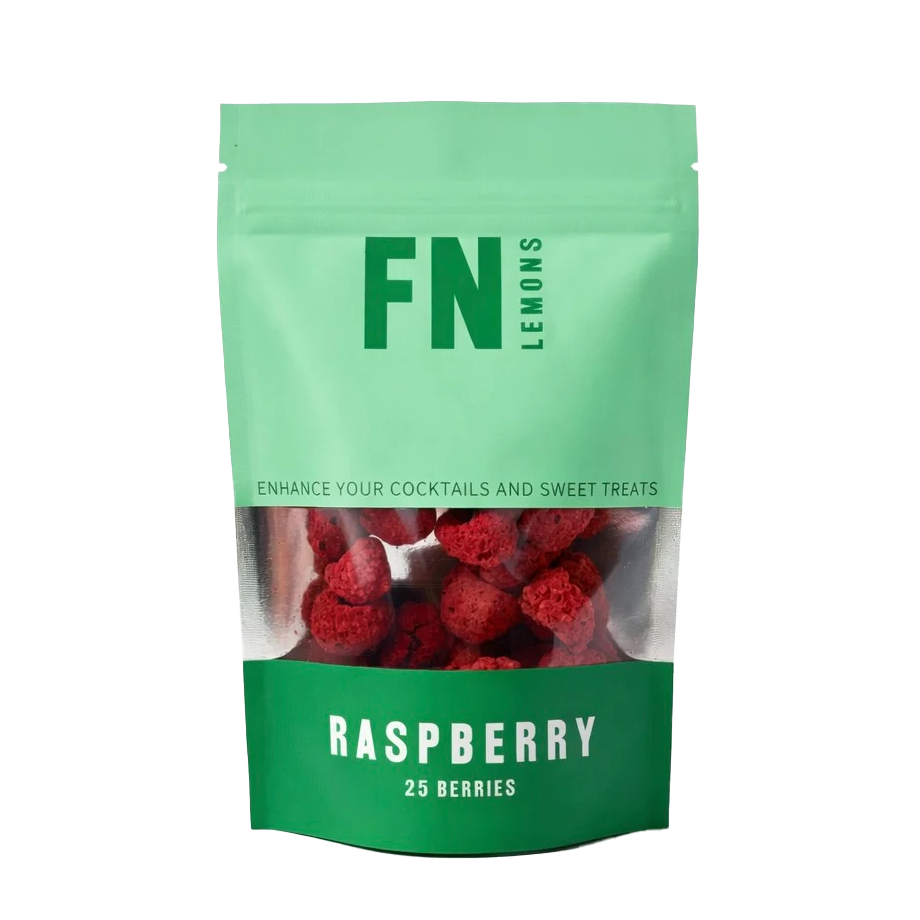 Dried Raspberry Garnish