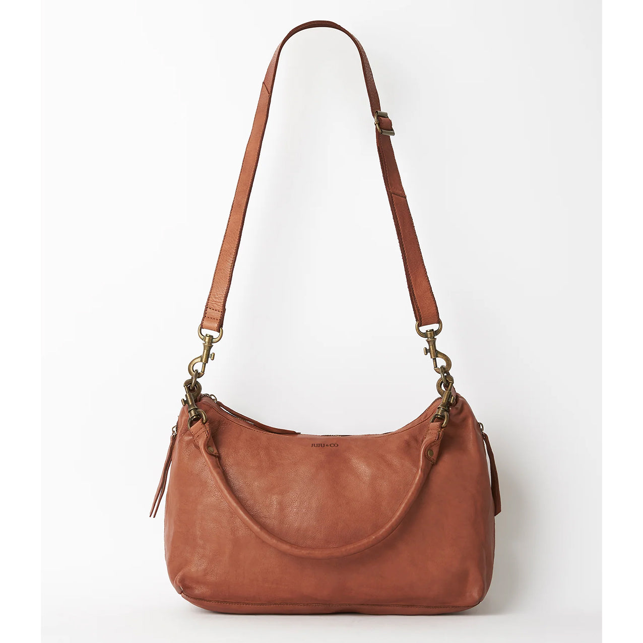 Small Slouchy Bag Cognac