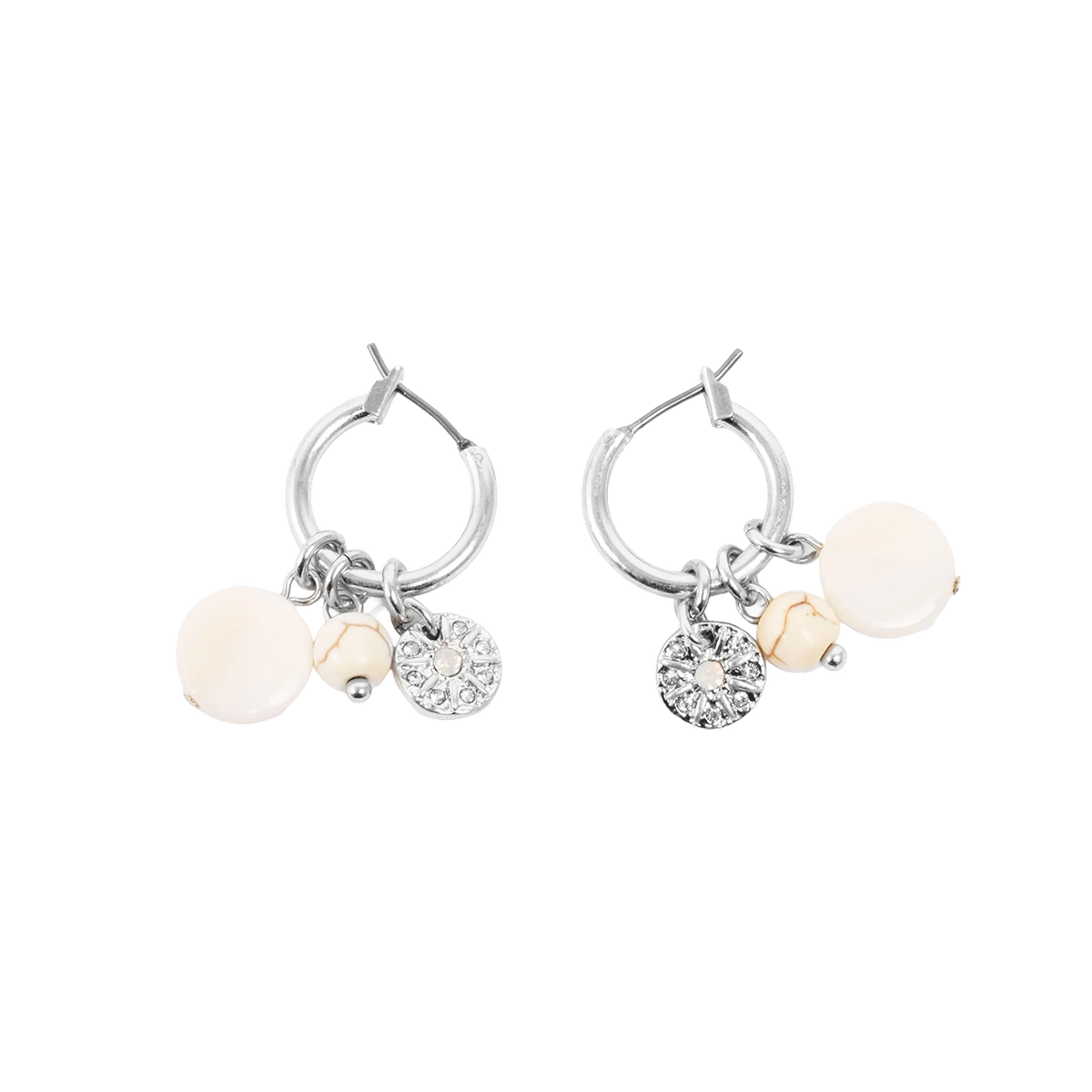 Solstice Bunch Earrings Silver