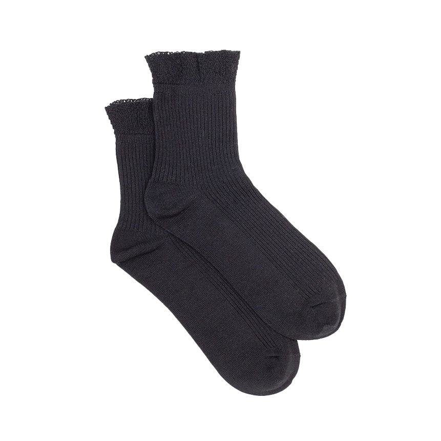 Sweet Trim Sock Black