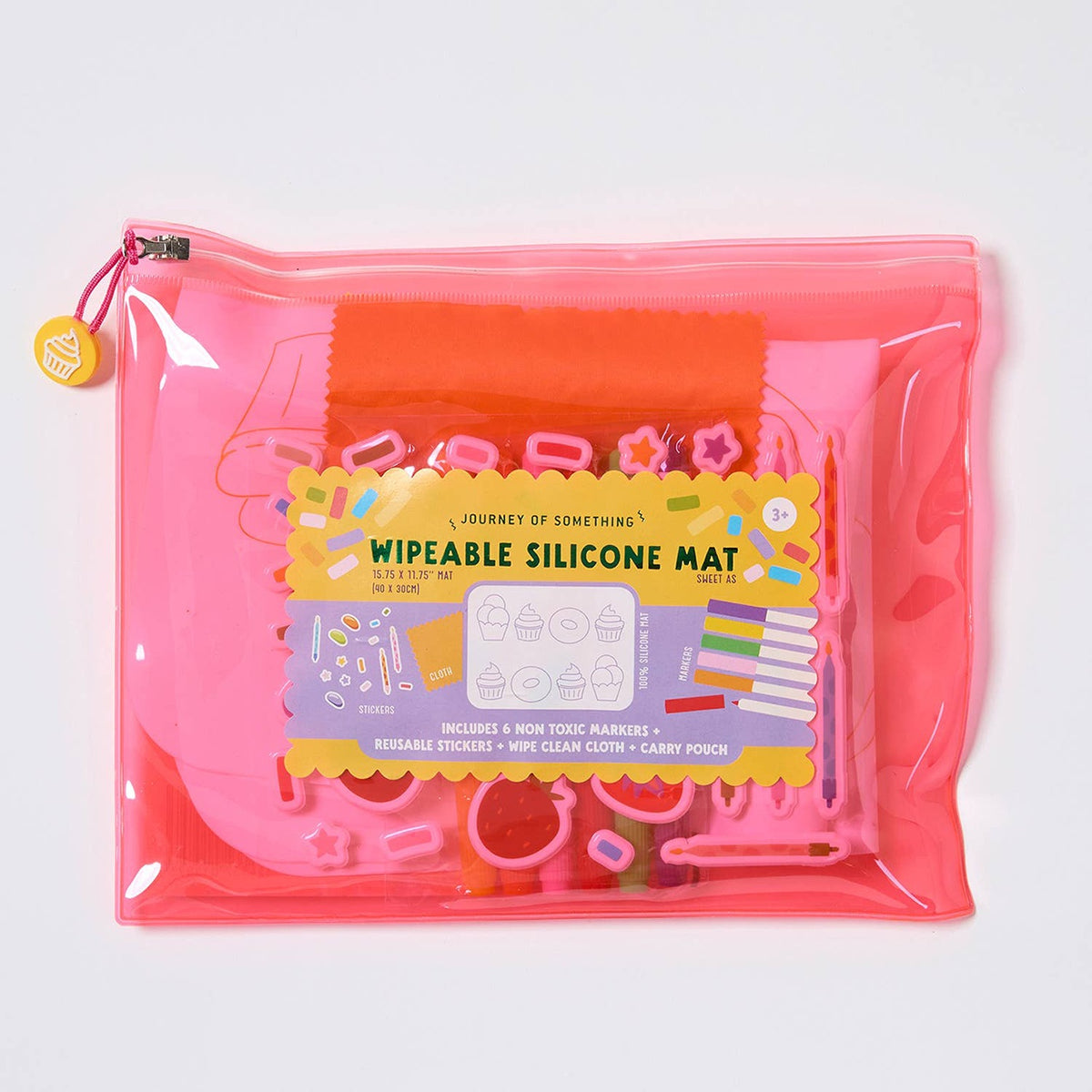 Wipeable Silicone Colouring Mat Sweet As