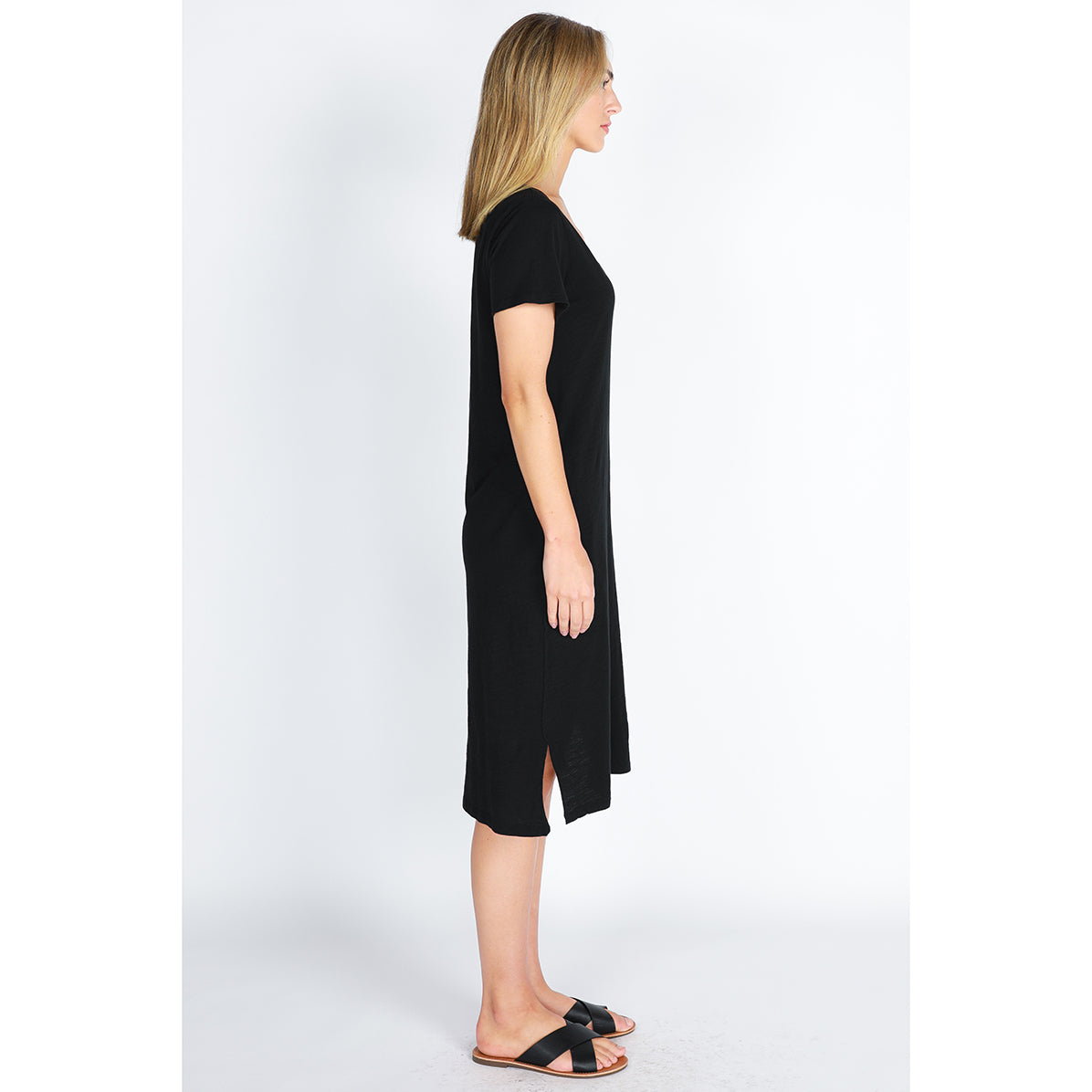 Rachel Midi Dress Black