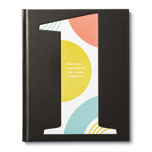 1: HOW MANY PEOPLE DOES IT TAKE TO MAKE A DIFFERENCE?  The world needs more you in it. Because you have something unique that only you can give, a difference that only you can make.  Offering a mix of powerful examples from past and present leaders, inspiring prompts, and reflective spaces, this book is a thought-provoking invitation to discover your gift, to honour and to celebrate it, and to share it with those around you. Give this uplifting book to volunteers, coworkers, clients, or friends to remind th