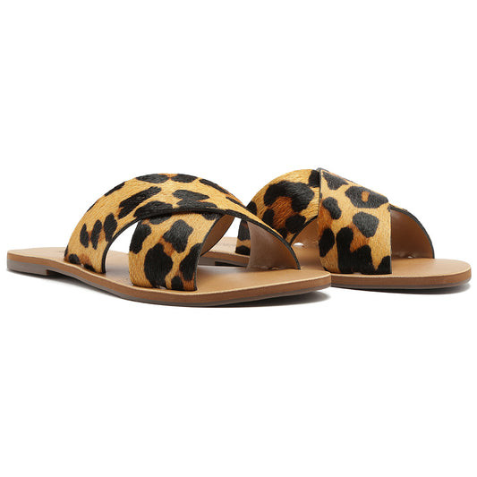 Anacapri Flat Cross Slides Animal