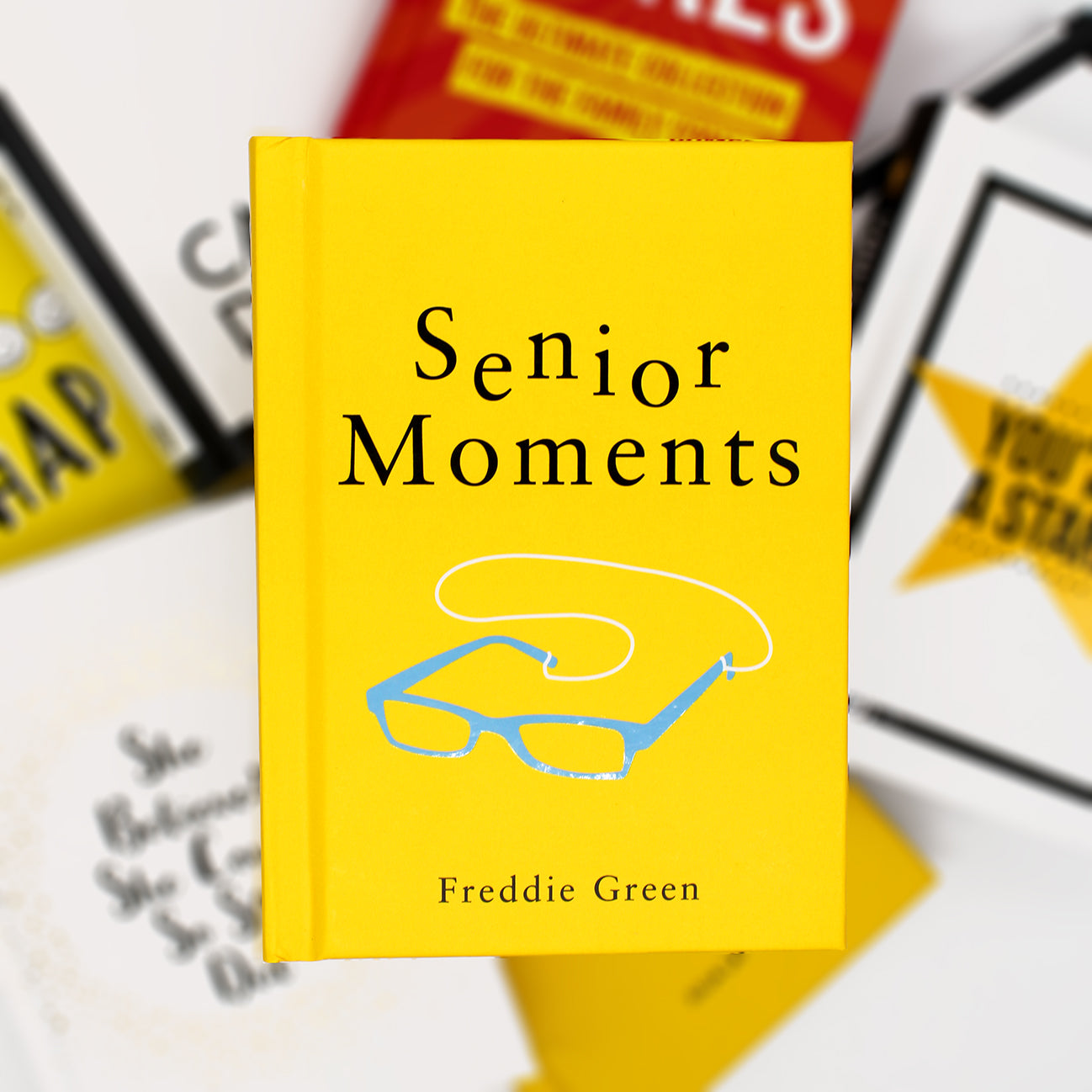 You know you’re having a senior moment when… … you need a pen and paper just to order a round of drinks. Getting old? Join the club! This upbeat collection of all-too-common mishaps, sprinkled with quotes from wise old sages, will have you nodding in agreement and chuckling at all your loveable foibles.  Hardcover  160 pages  Size: 10 W x 14 H cm