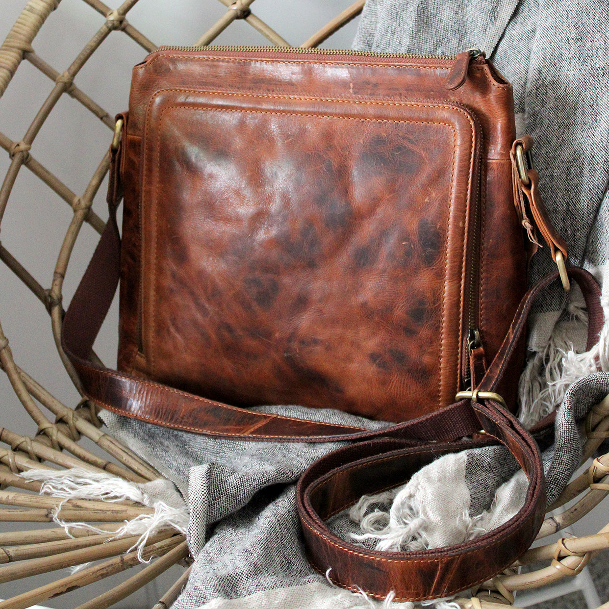 Vintage Medium Cross Body Bag