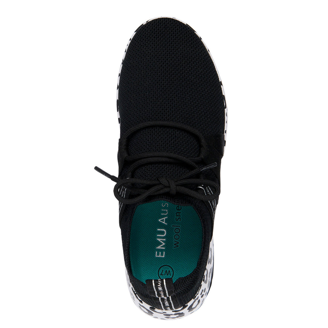 Leura Wool Sneaker Black Leopard