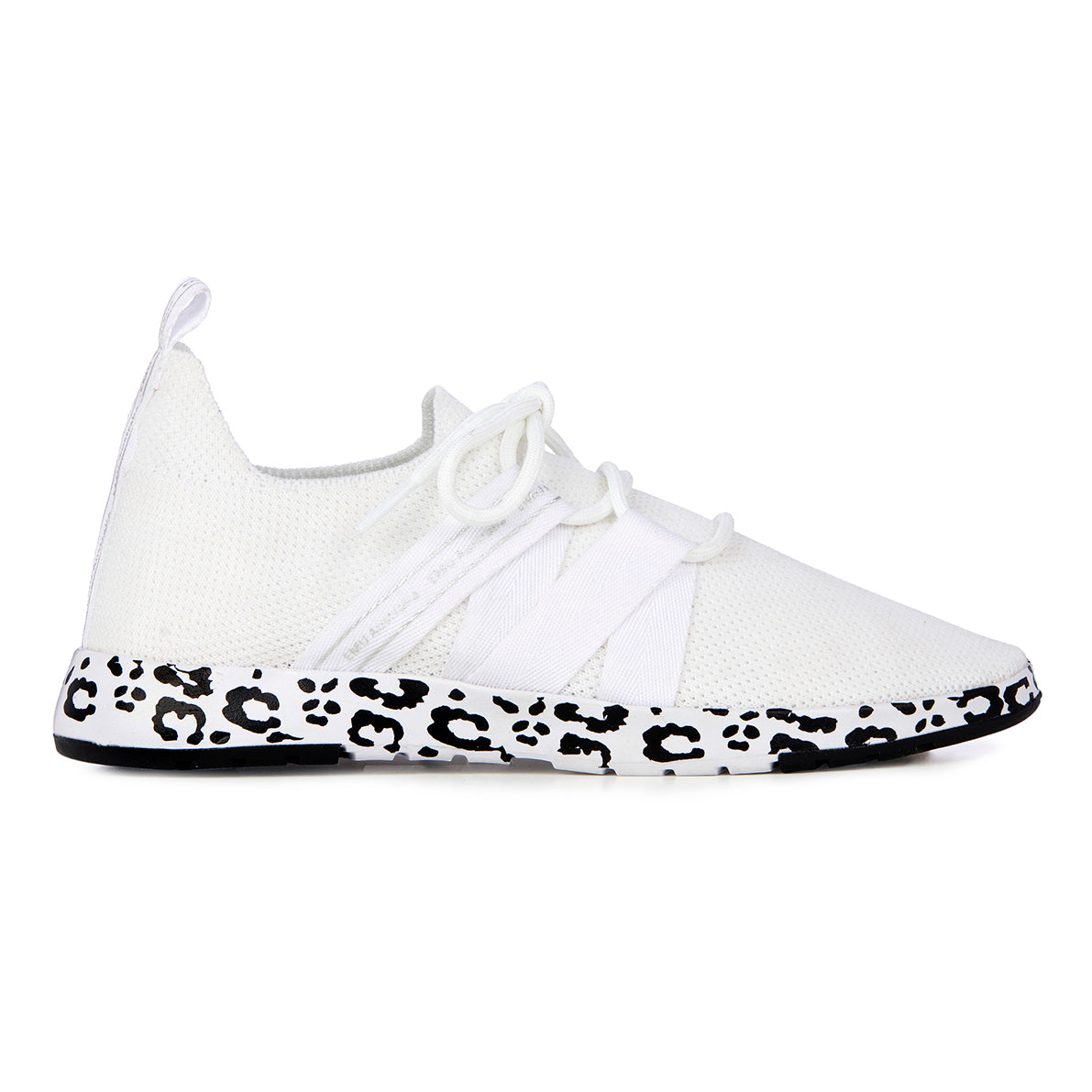 Leura Wool Sneaker White Leopard