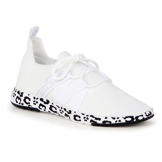 Leura Wool Sneaker White Leopard