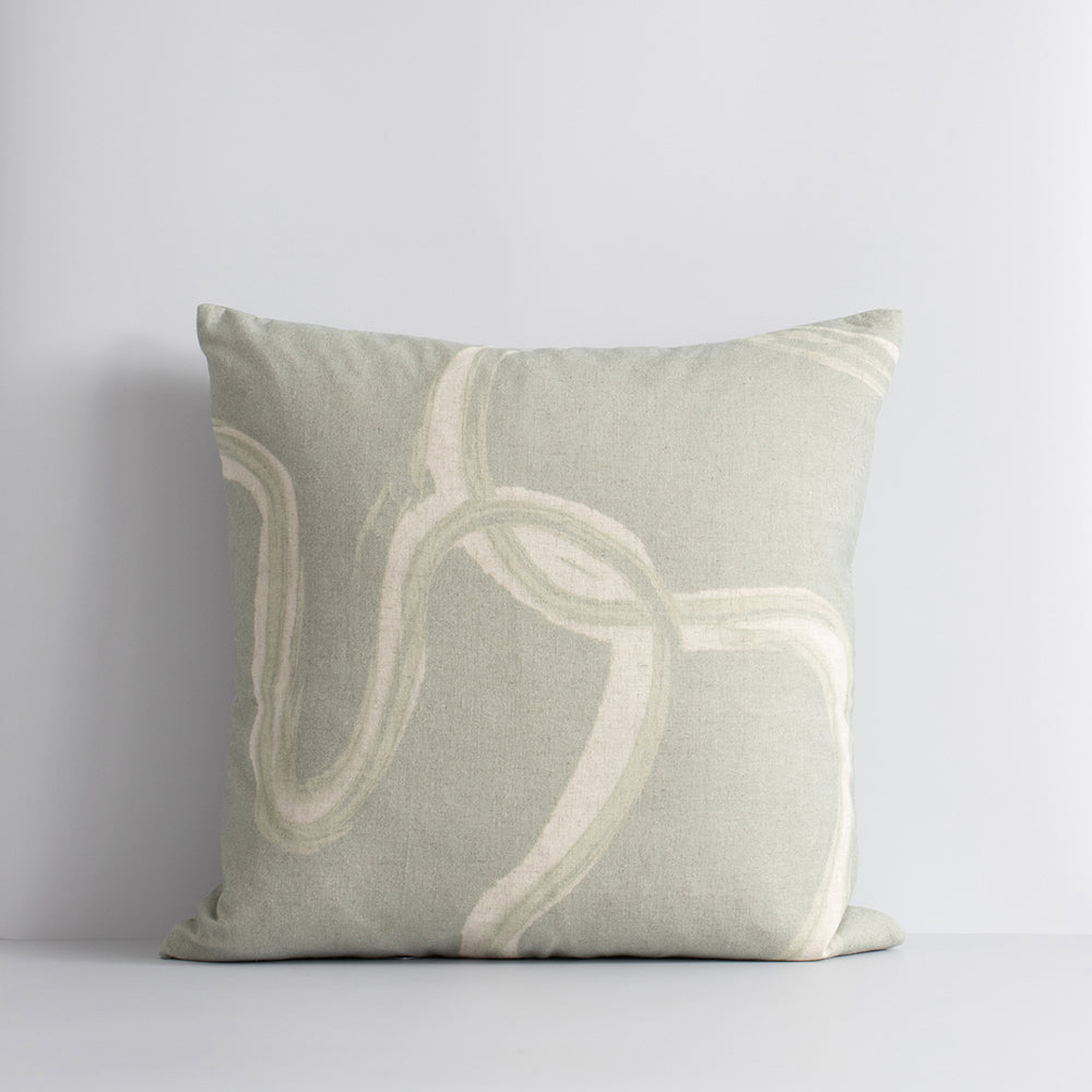 Machu Cushion Moss 50x50 Feather Inner